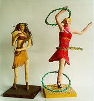 "Schlangenfrau und Reifent&auml;nzerin"