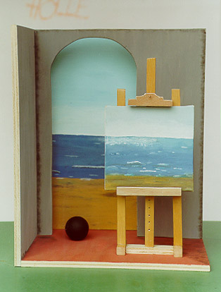 "Objektkasten nach Magritte "